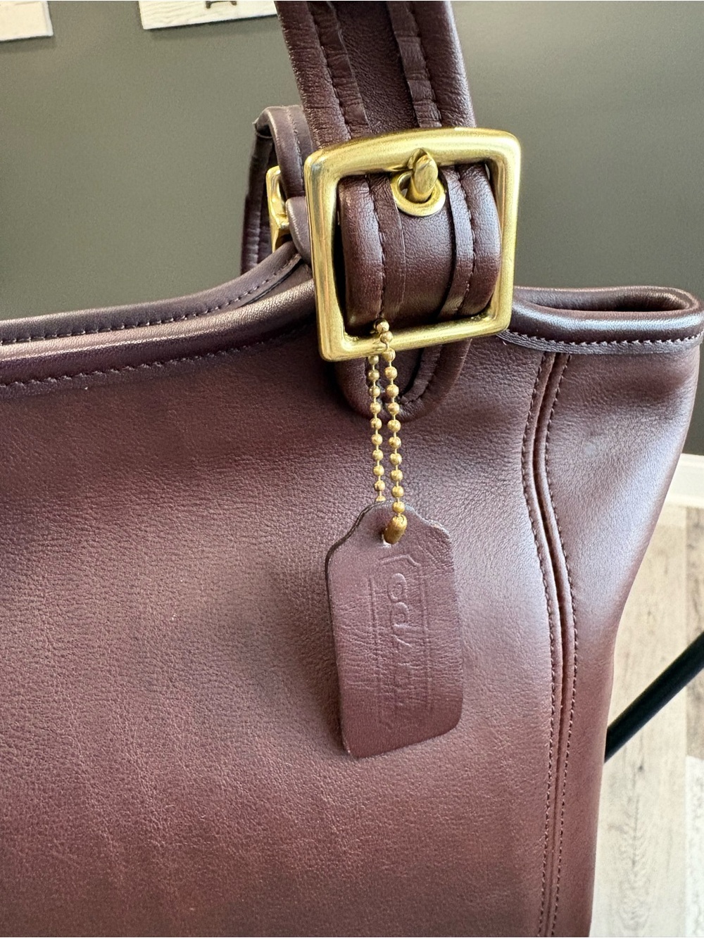 Vintage Coach Legacy Small Shopper Tote 9086 - Picture 3 of 10